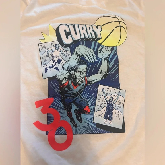 Under Armour UA YXS Steph Curry Basketball Shirt Youth Small NEW Loose - Picture 2 of 4